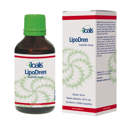 Lipodren 50ml kapičky Joalis doplněk stravy produkt 1011237