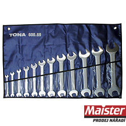 SADA OBOUSTRANNÝCH KLÍČŮ Cr 12-DÍLNÁ produkt 11124300