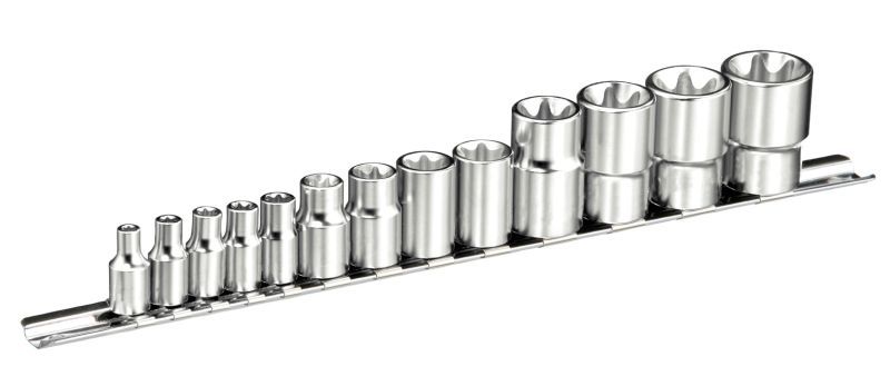 SADA TORX NÁSTRČNÉ 1/4 + 3/8 + 1/2" produkt 11418900