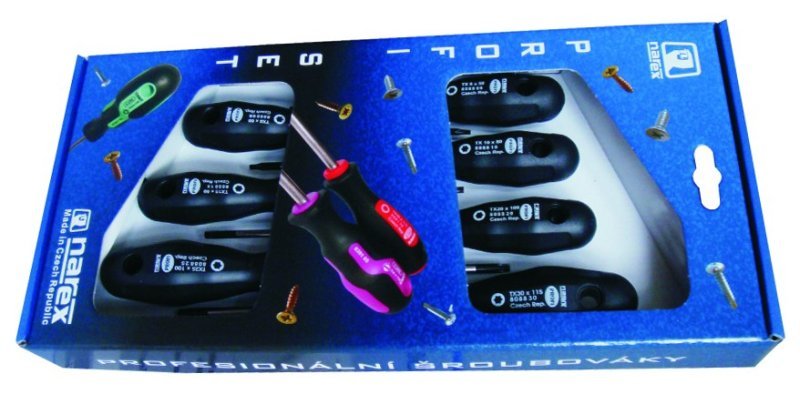SADA ŠROUBOVÁKŮ PROFI TORX produkt 13061800