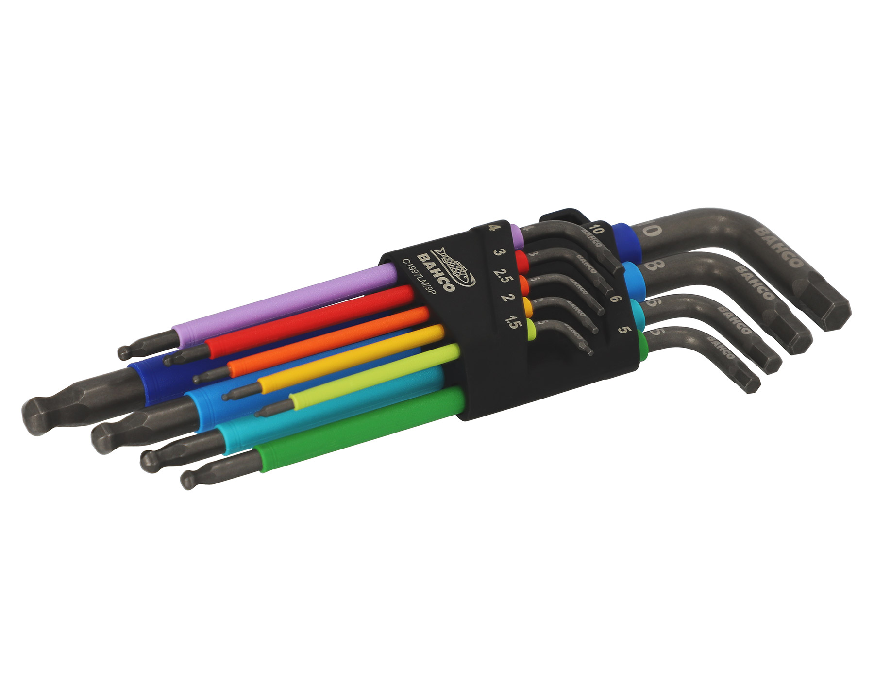 BAHCO Sada barevných L klíčů Imbus 9ks produkt 16051028