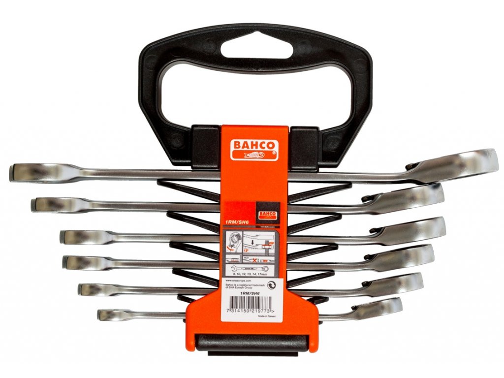BAHCO SADA KLÍČŮ RÁČNOVÝCH 6ks 1RM/S6 produkt 16337005