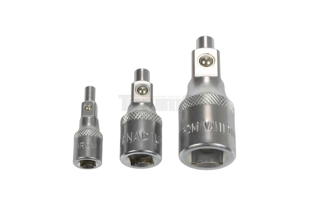 prodloužení 1/4" - 3/8" - 1/2", s magnetem, sada 3 díly produkt 18211644