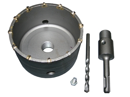 Příklepová vrtací korunka pr. 100 mm se stopkou 110 mm SDS+ produkt 18503650