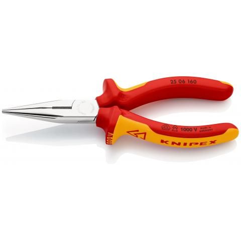 KNIPEX KLEŠTĚ S PŮLKULATÉ ČELISTI 160 PVC-I VDE produkt 19010100