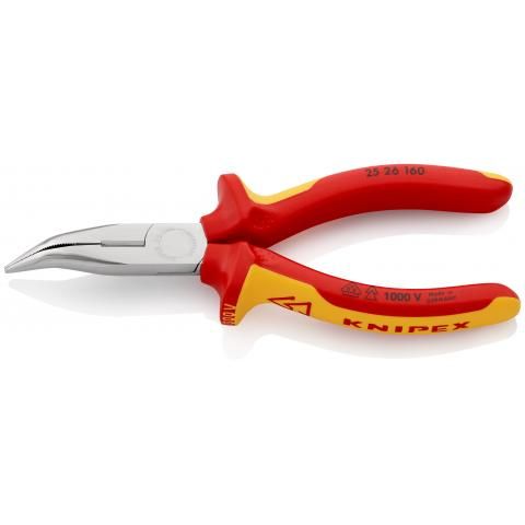 KNIPEX KLEŠTĚ S PŮLKULATOU ČELISTÍ ZAHN.160 PVC-I VDE produkt 19010110