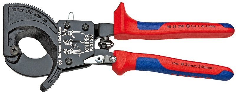 KNIPEX KLEŠTĚ NA KABELY produkt 19015300