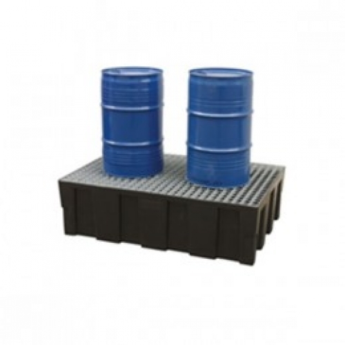 Záchytná vana s roštem 2 sudy (PE) produkt 21010045