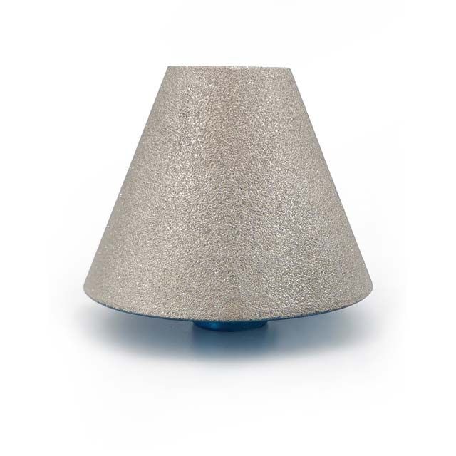 DIAMANTOVÁ FRÉZA PRO ZVĚTŠOVÁNÍ A ÚPRAVU OTVORŮ - KUŽEL tupý 35-75mm M14 produkt 22131156