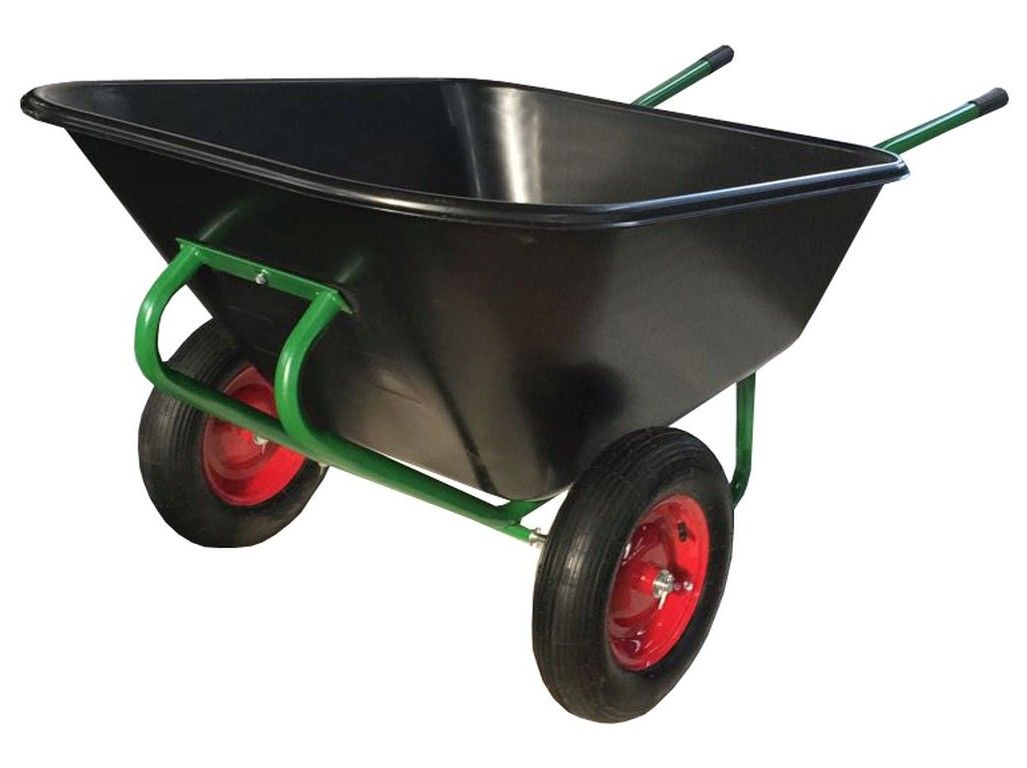 KOLEČKO ZAHRADNÍ DVOUKOLÉ 210L, 120KG, NAFUKOVACÍ 400-8, ZN produkt 25113271