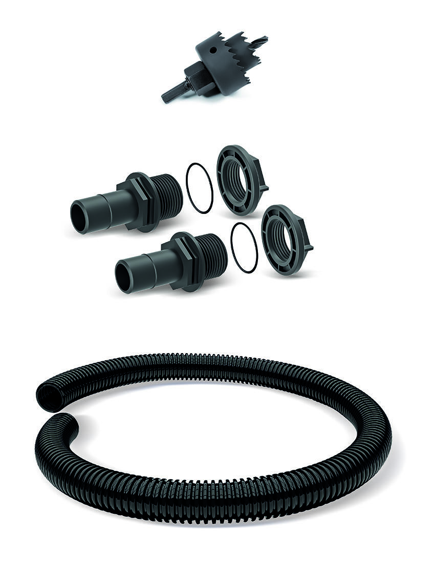 příslušenství k sudům na dešťovou vodu ICANSET 8, sada 4dílná produkt 25202230