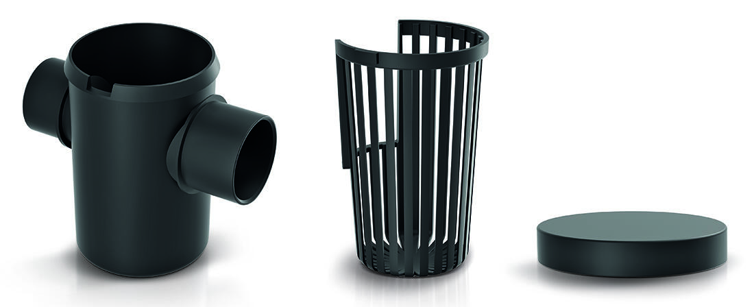 filtr hrubých nečistot dešťové vody,vnější, sada 3dílná produkt 25202240