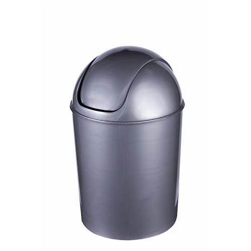 koš odpadkový výklopný 7l kulatý PH mix černý produkt 25210490