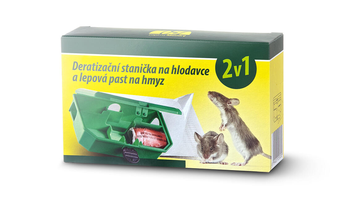 stanička deratizační na hlodavce 2v1 produkt 25211235