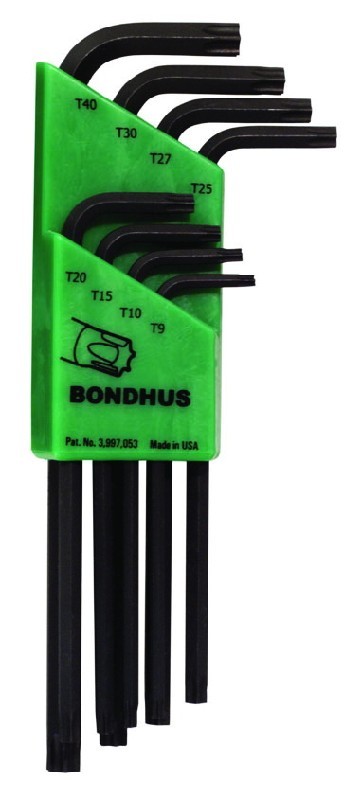 BONDHUS (doživotní záruka) SADA TORX BEZ KULIČKY LTX-8 T9-T40 produkt 26302155