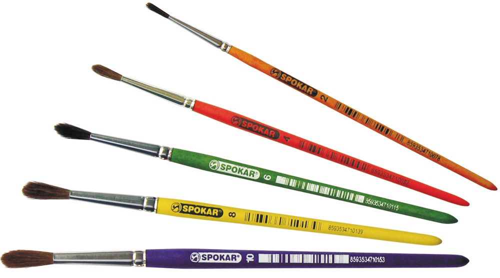 ŠTĚTEC ŠKOLNÍ KULATÝ 7102 č.2-10 produkt 28001200M