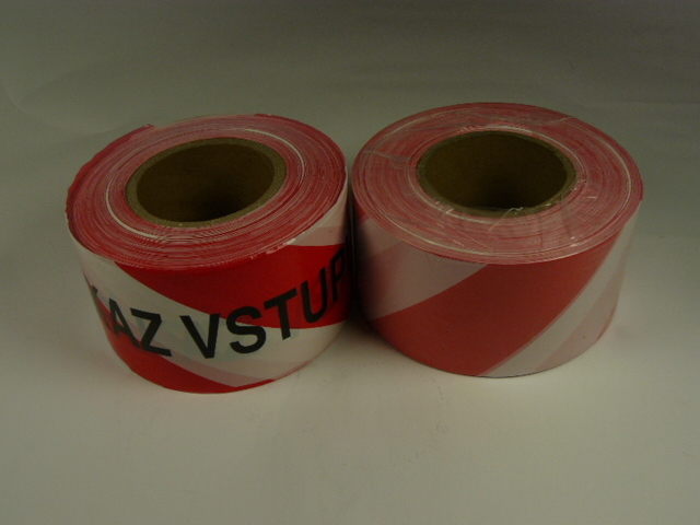 PÁSKA ČERVENOBÍLÁ  OHRANIČOVACÍ produkt 28008250M