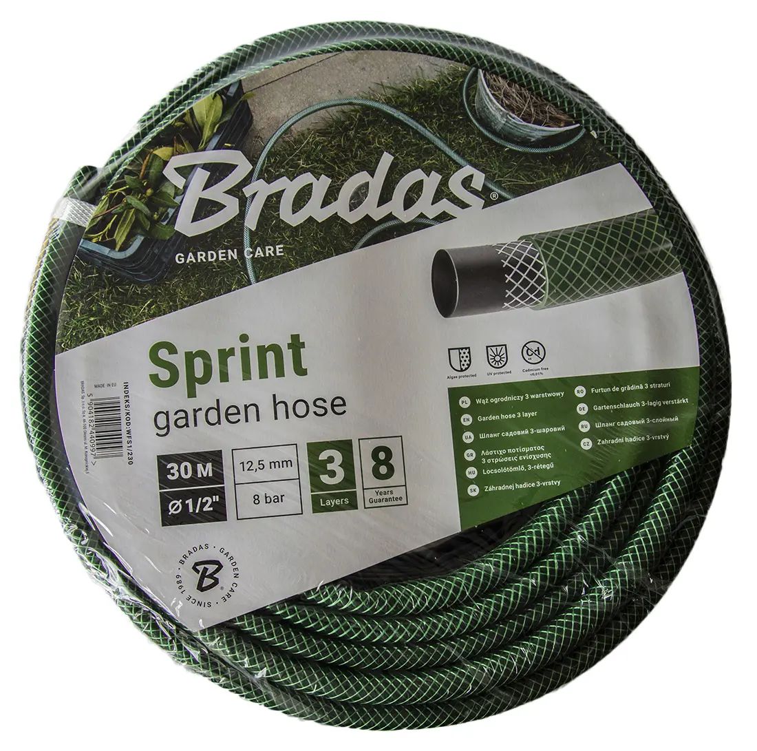 HADICE SPRINT 1/2" (30M), NEPRŮHLEDNÁ ZE produkt 30000210