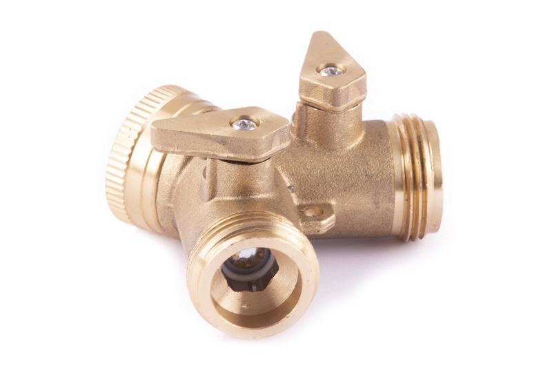 Adaptér MOSAZ 3/4", 2 vývody, STOP produkt 30030027