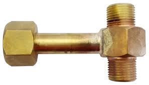 T-kus argon/kyslík vysokotlaký celomosazný (závit W21.8x1/14 pravý) produkt 42117350