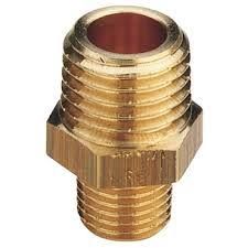 ŠROUBENÍ REDUKOVANÉ S VNĚJŠÍMI ZÁVITY G3/8" - G1/2" - MOSAZ produkt 42193503