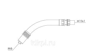 Hrdlo hořáku MB EVO 24 50° produkt 43109140