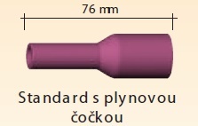 HUBICE KERAMICKÁ  76mm pro plynovou čočku Grip PRO HOŘÁK TIG produkt 43163120M