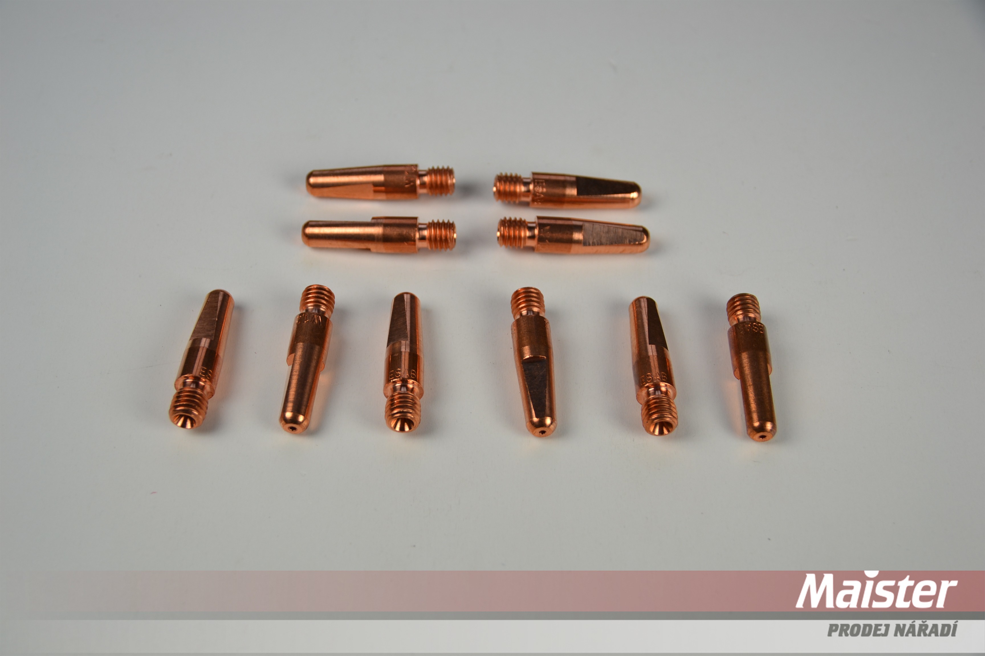 Průvlaky se závitem M6 MIG