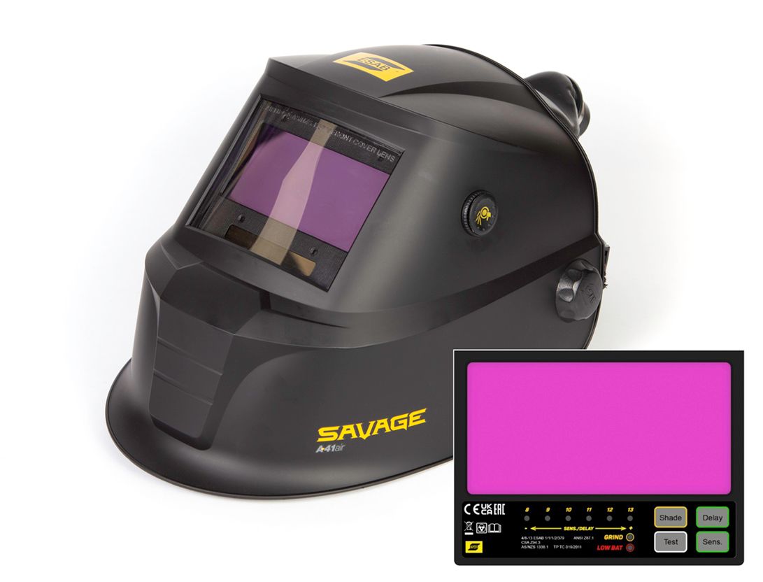 ESAB KUKLA Savage A41 9-13 černá baterie vyměnitelné produkt 46600100