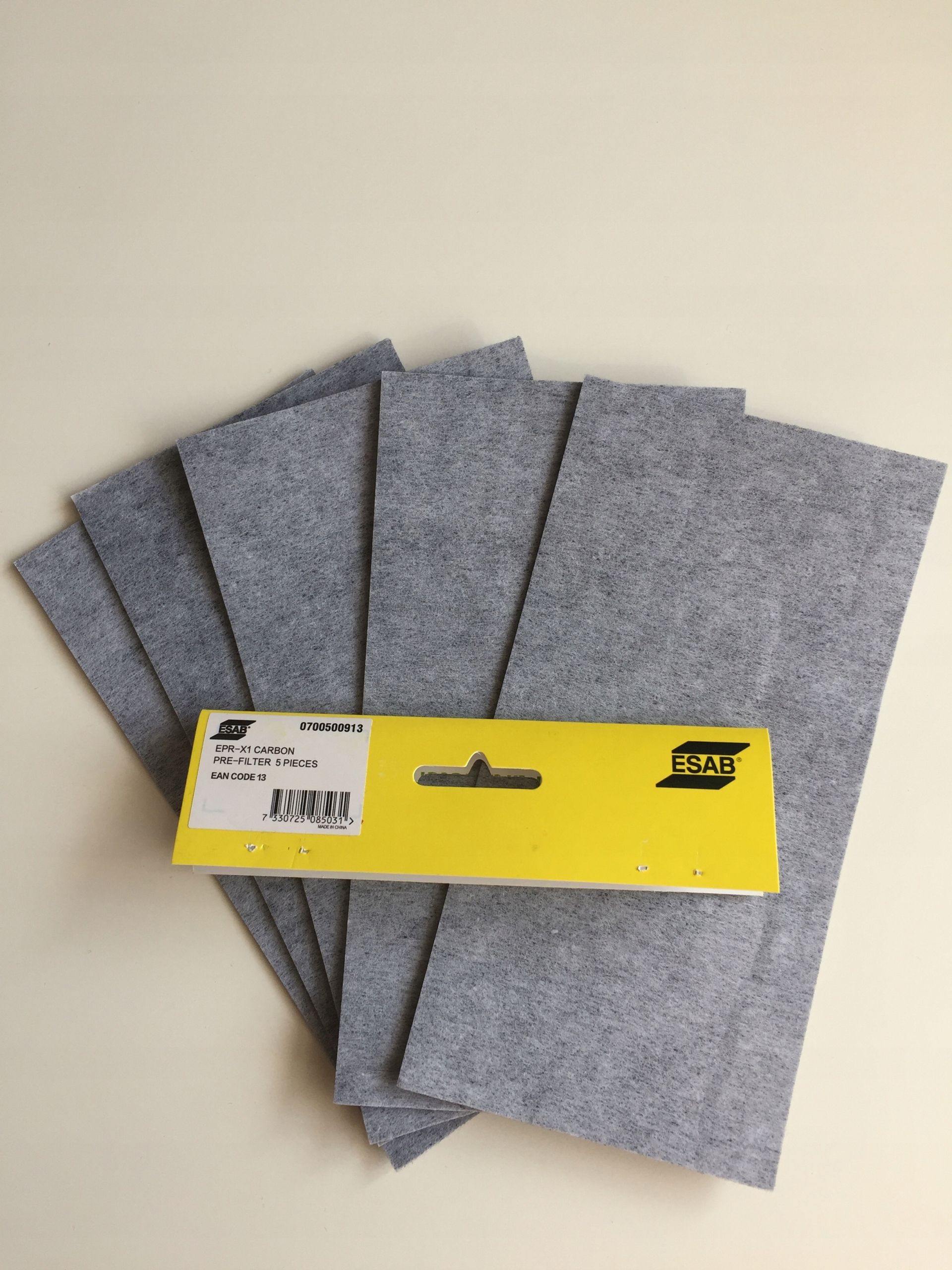 ESAB EPR-X1 PAPR Uhlíkový předfiltr produkt 46600309