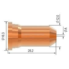Dýza 1,4 80-90A pro plasmu hořák SCP120 produkt 47040130