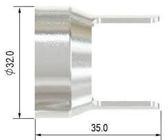 Vedení SCP120 / Double Pointed Spacer SCP 120 pro plasmu hořák SCP120 produkt 47040155