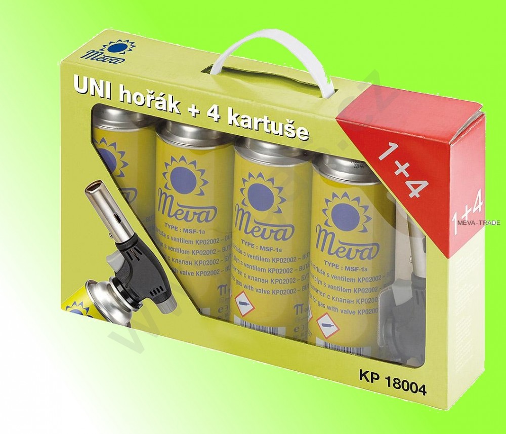 MEVA UNI Hořák 360st.+4kartuše produkt 49278300