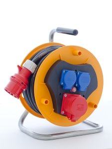 Naviják 1x400V 3x230V 20m 3000W/5000W chloroprenová izolace produkt 49500300