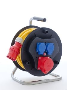 Naviják 1x400V 3x230V 20m 3000W/5000W mrazuvzdorný kabel produkt 49500320