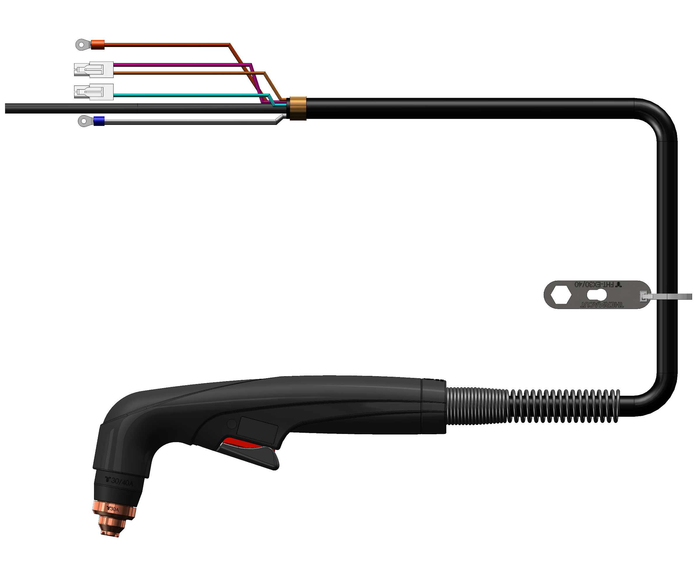 FHT-EX30H Ruční hořák 4m /FC produkt 49521105