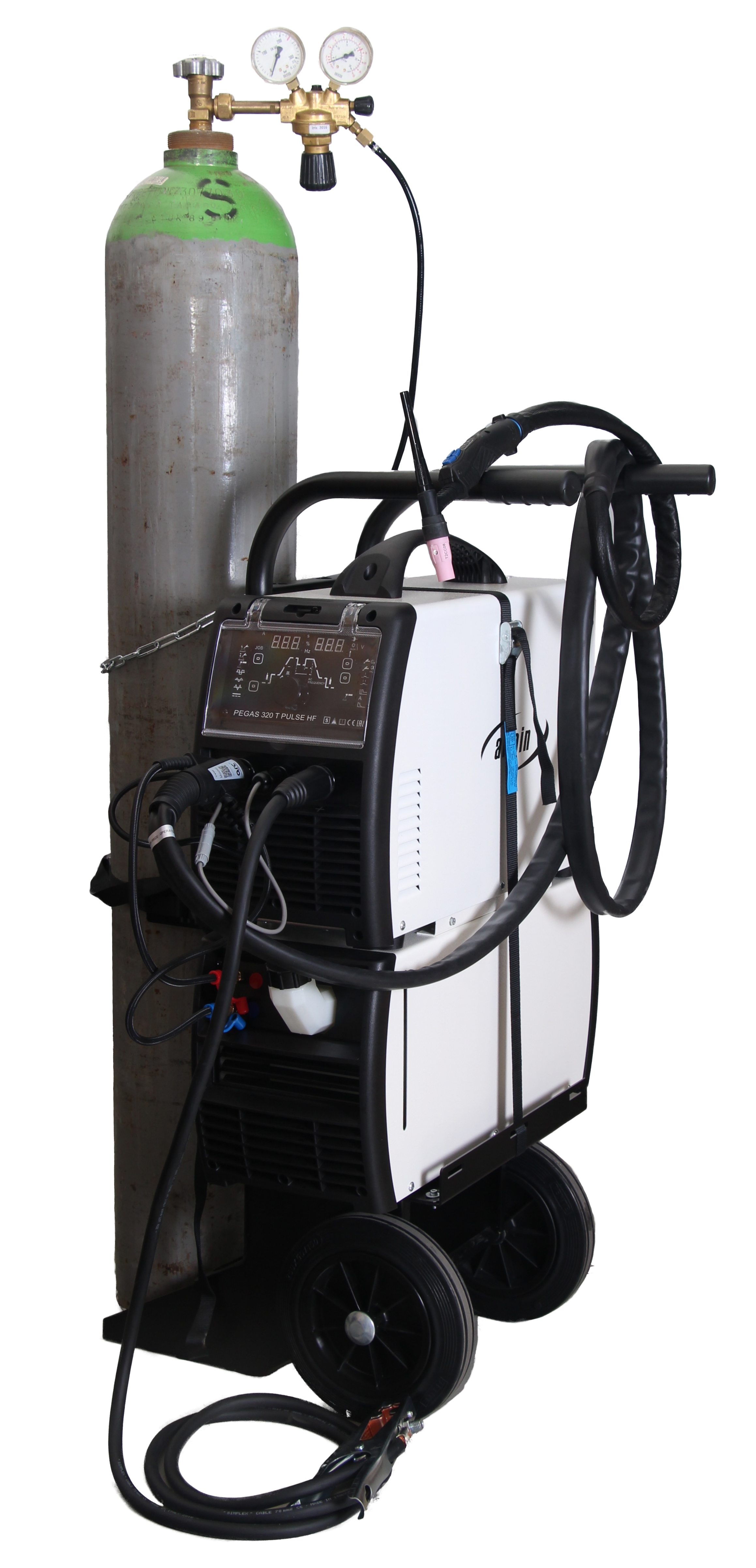 PEGAS 320 T PULSE HF včetně chladící jednotky a vozíku (rudlu) produkt 47010070