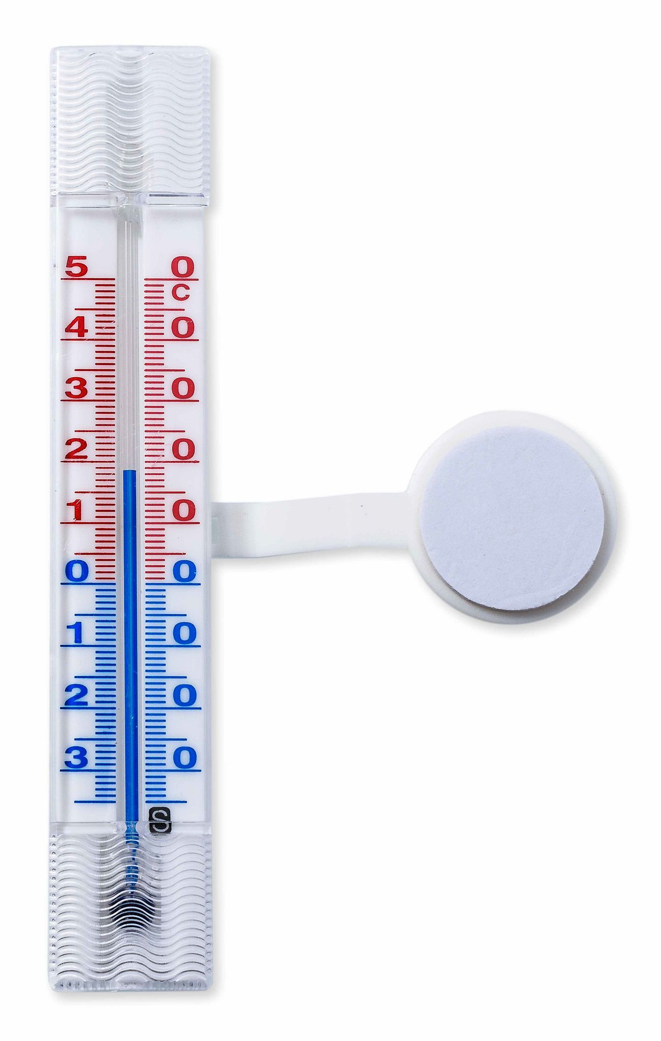 TEPLOMĚR OKENNÍ PLAST PLOCHÝ samolepící produkt 58001000