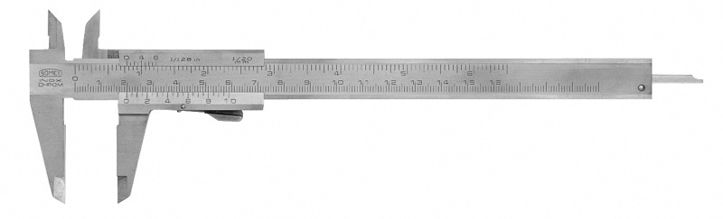 MĚŘÍTKO POSUVNÉ 160mm 1/20 tlač. SOMET 11016511 251238 produkt 61031200