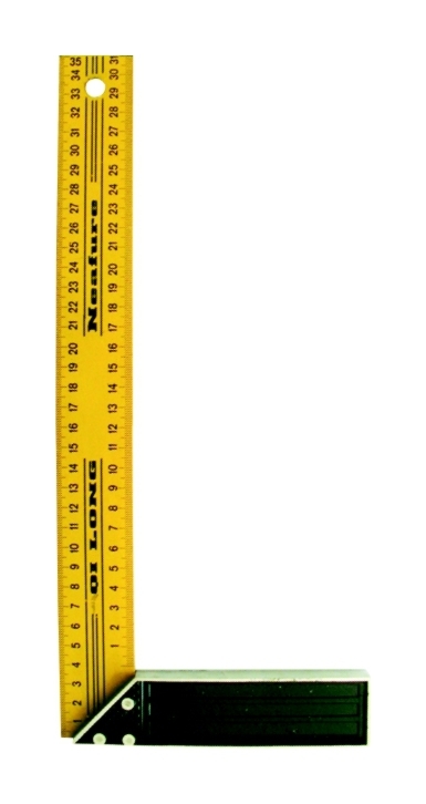 Úhelník 300mm ocelový žlutý produkt 64005510