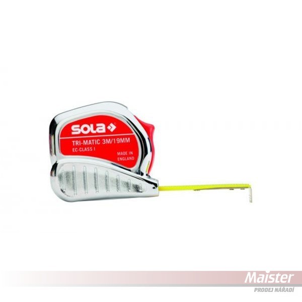 METR SVINOVACÍ 3m SOLA TM3 TRI-MATIC - třída přesnosti 1 produkt 64020130