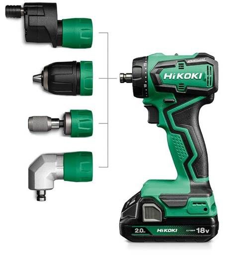 HITACHI AKU VRTACÍ ŠROUBOVÁK -SET s nástavci +2x 5 Ah produkt 70004195 HITACHI AKU VRTACÍ ŠROUBOVÁK -SET s nástavci +2x 5 Ah produkt 70004195