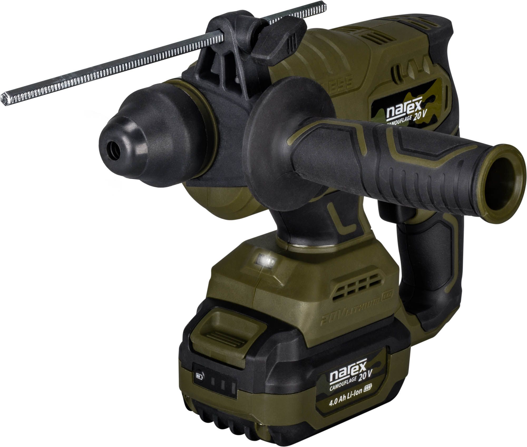 NAREX CAMOUFLAGE AKU KOMBINOVANÉ KLADIVO SDS+ CKK 22 BASIC BOX bez baterií produkt 71108004