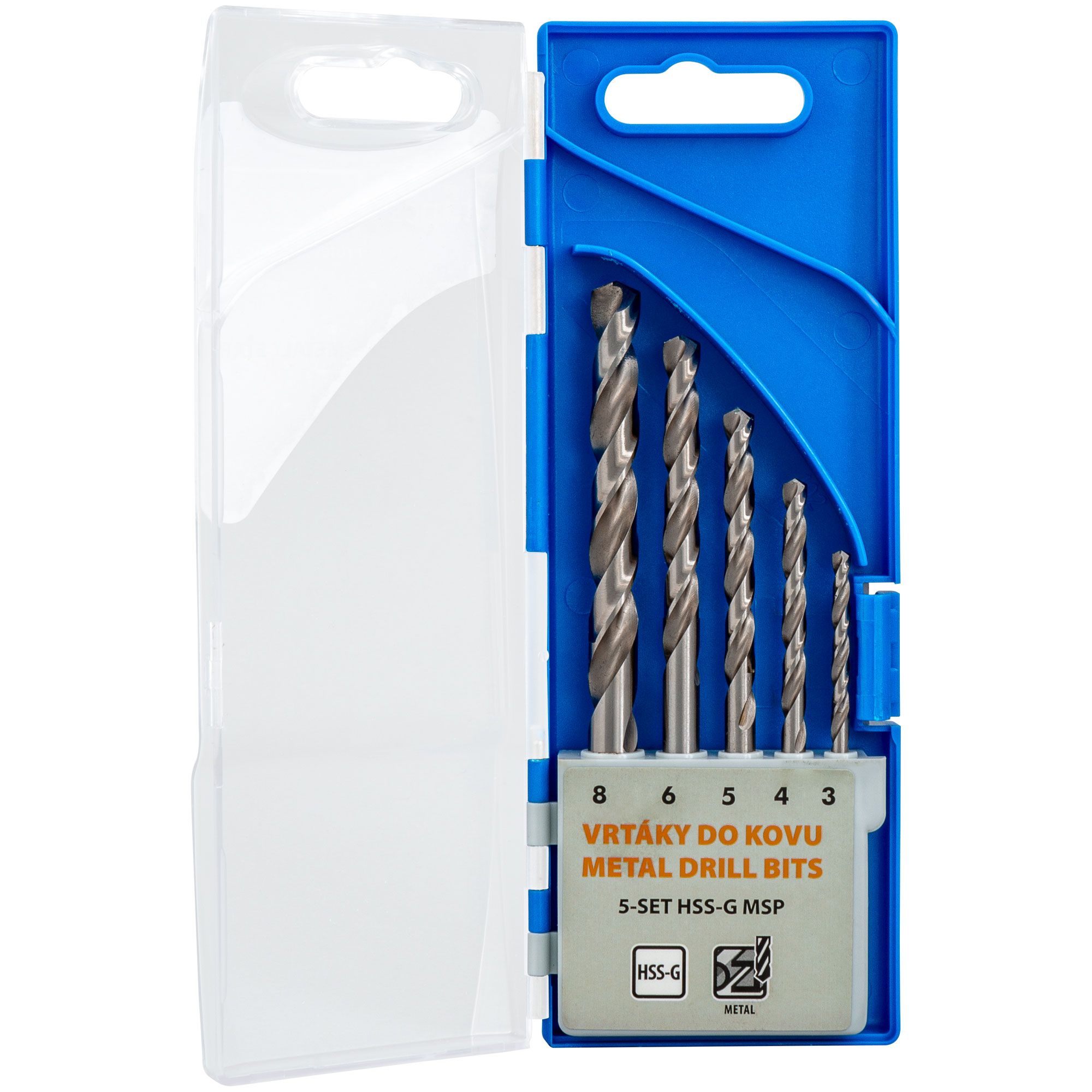 SADA VRTÁKŮ DO OCELI 5-DÍLNÁ 3 až 8mm produkt 71503202