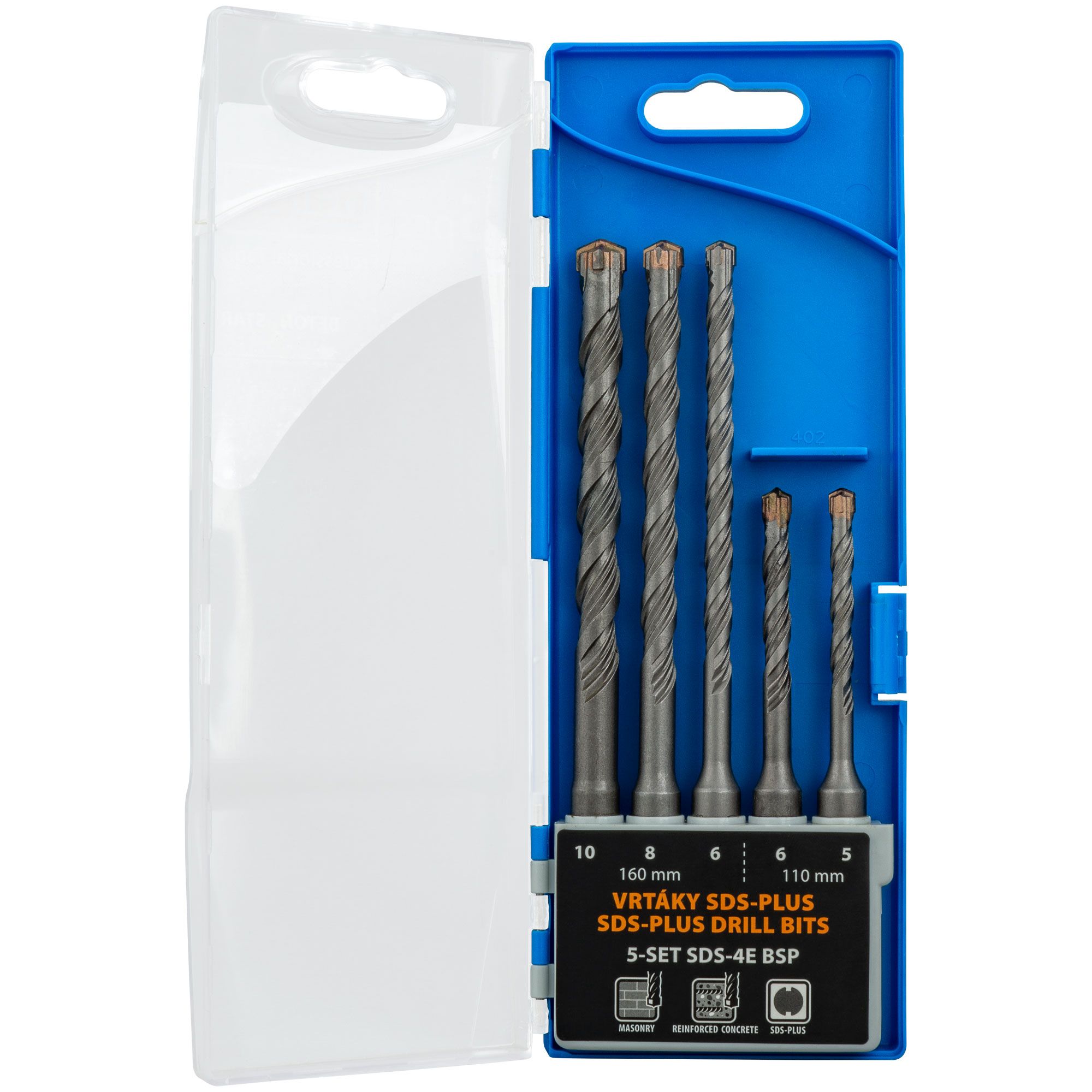 SADA VRTÁKŮ SDS PLUS 5-DÍLNÁ 5 až 10mm produkt 71503206