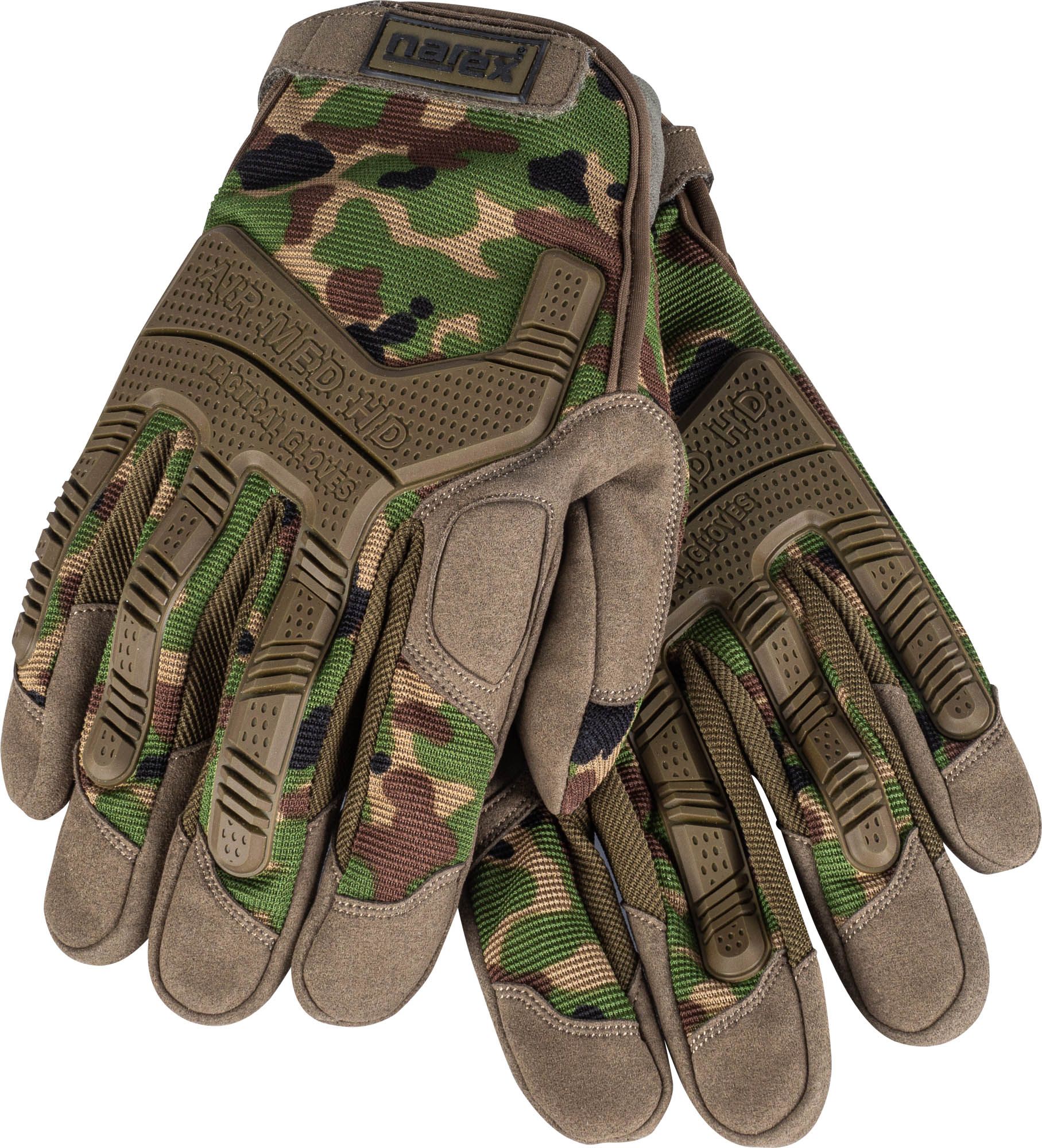 RUKAVICE PRACOVNÍ NAREX CAMOUFLAGE vel. XL kombi produkt 71514005