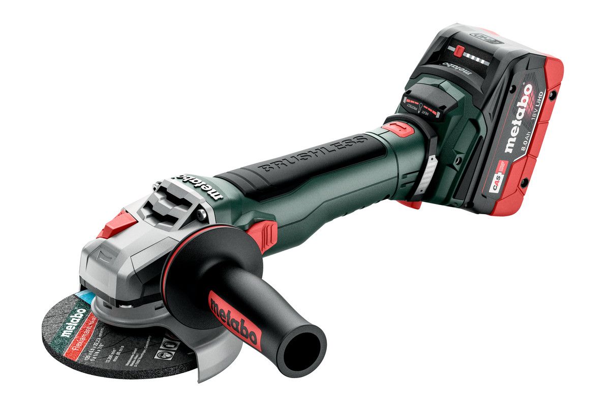 METABO AKU ÚHLOVÁ BRUSKA WB 18 LT BL 11-125 Quick 2x8,0Ah produkt 72112391