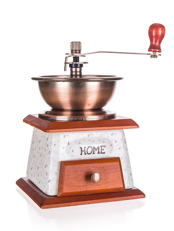 Mlýnek na kávu HOME, keramika/kov  hnědý produkt 79460128