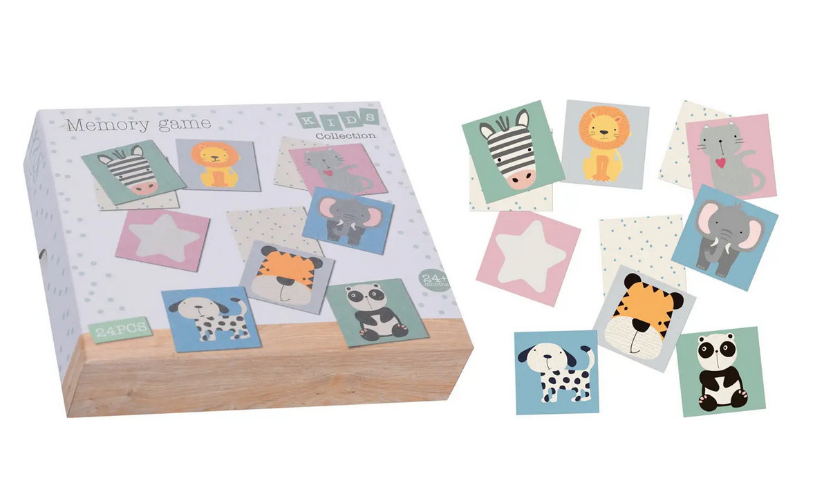 Pexeso pro děti 7x7cm v krabičce (24ks) produkt 79460200