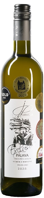 Pálava výběr z hroznů polosladké Drmola BIO produkt 7946140